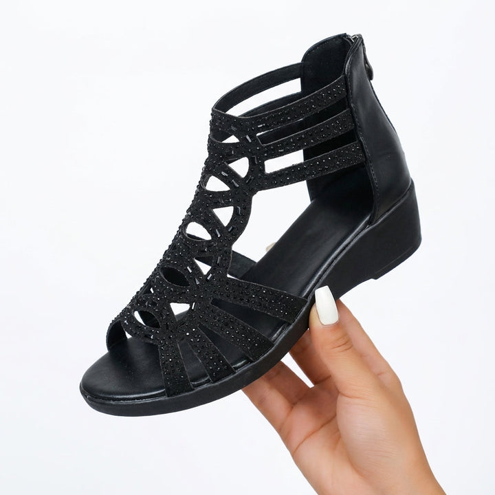 Jeanette | Women's Supportive Wedge Sandals for All-Day Comfort
