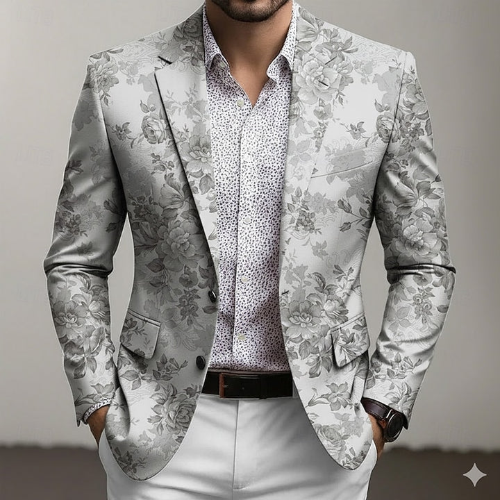 Julian | Floral Print Blazer