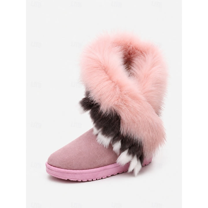 Odile | Cozy Fur-Trimmed Snow Boots