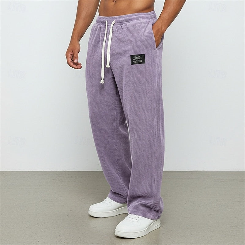 Theodore | Relaxed Straight-Leg Pants
