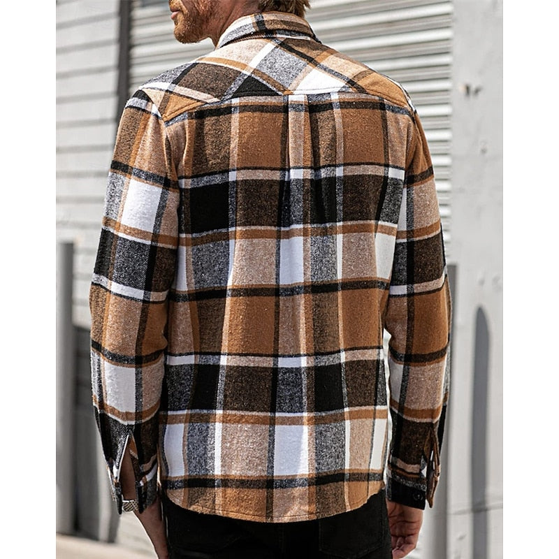 Roland | Rugged Check Shirt Jacket