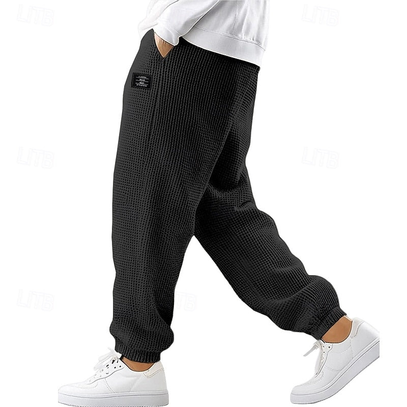 Garrett | Relaxed Textured Joggers