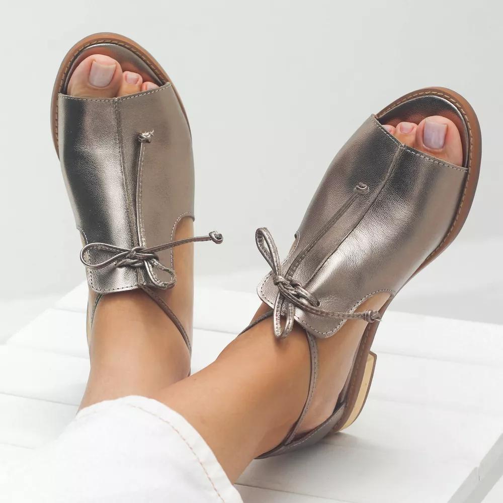 Winnie | Women's Leather Strap Sandals