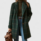 Naomi | Windowpane Check Coat