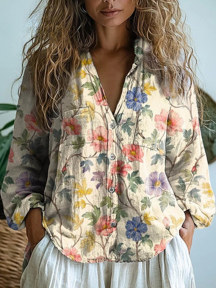 Gwyneth | Floral Garden Blouse