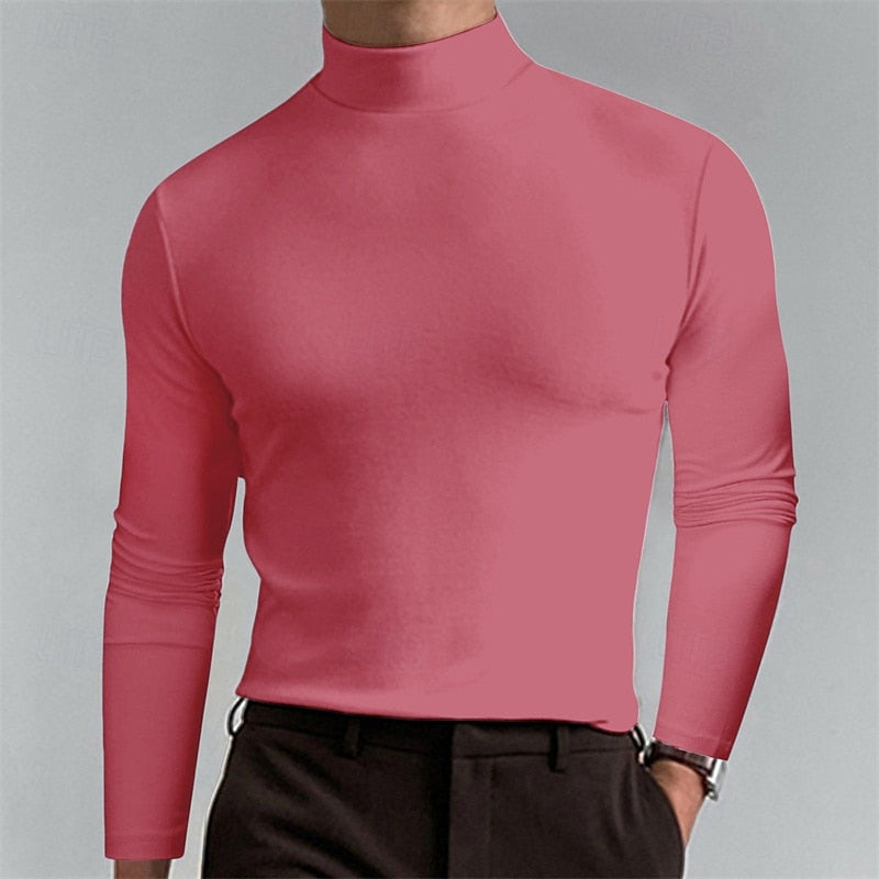 Damon | Refined Long-Sleeve Turtleneck