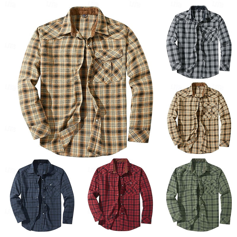 Wesley | Rugged Plaid Overshirt