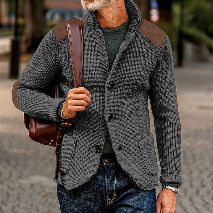 Thatcher | Textured Knit Cardigan
