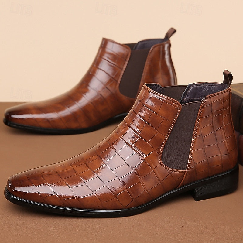 Adrian | Polished Chelsea Boots