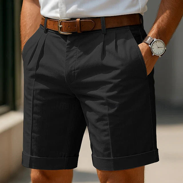 Weston | Pleated Tailored Shorts