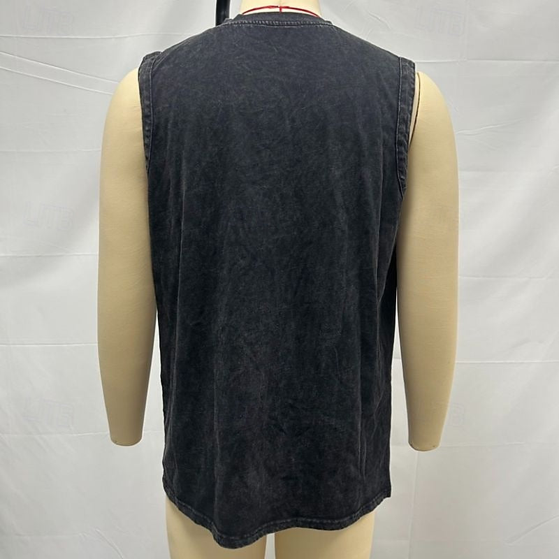 Carson | Classic Button Pocket Tank Top