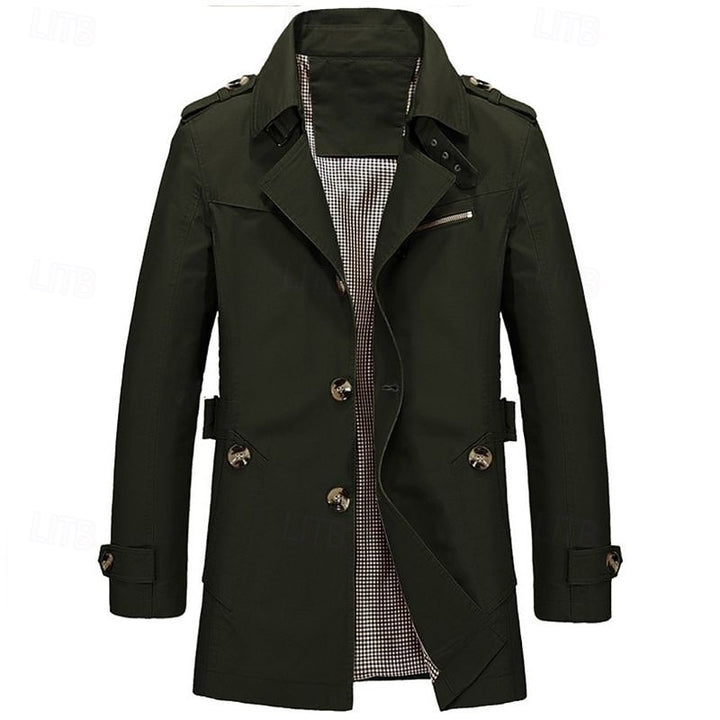 Bradford | Tailored Single-Breasted Trench Coat