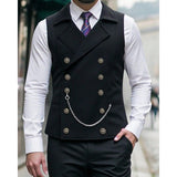 Sinclair | Double-Breasted Lapel Waistcoat
