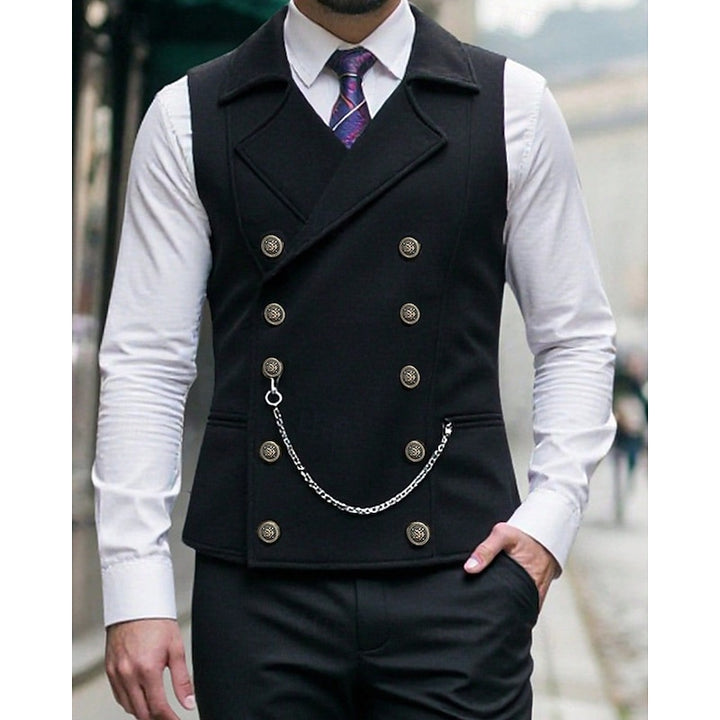 Sinclair | Double-Breasted Lapel Waistcoat