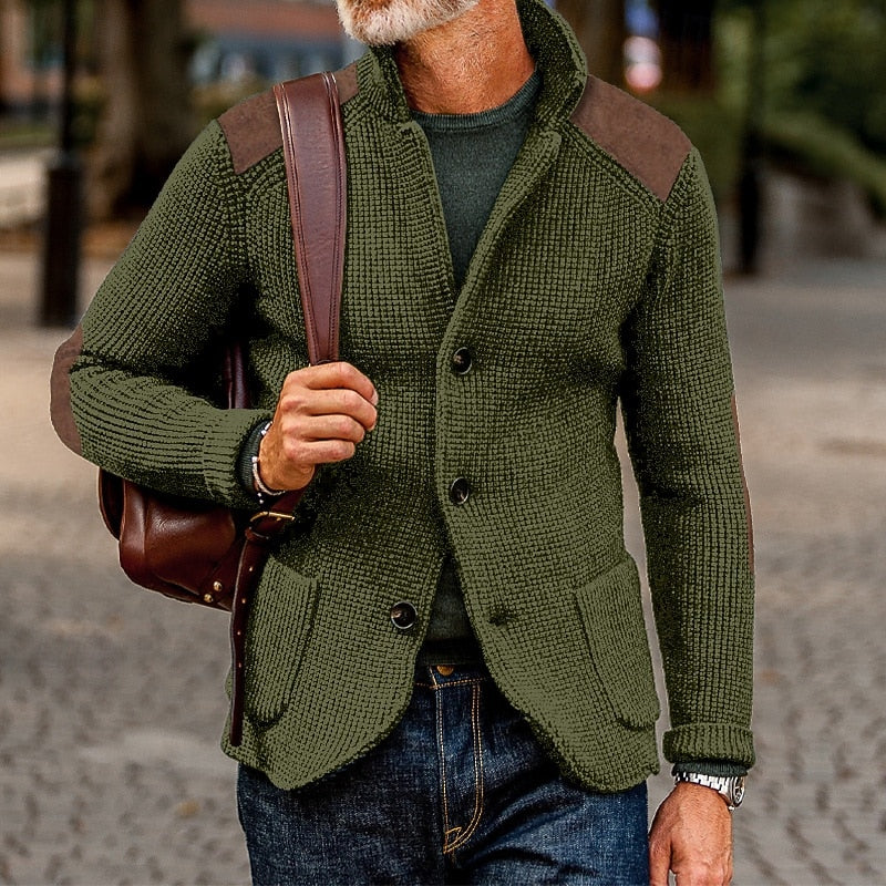 Thatcher | Textured Knit Cardigan