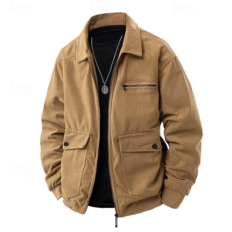Dexter | Ribbed Utility Jacket