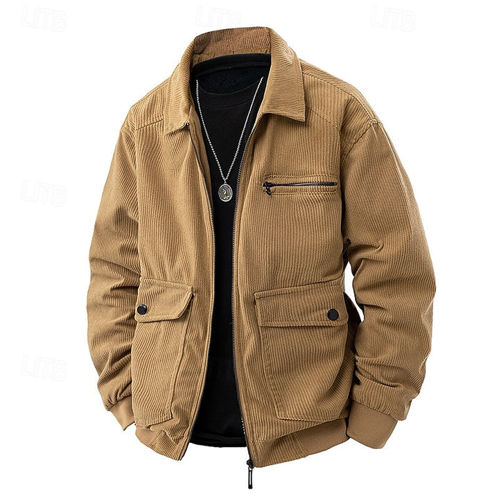 Dexter | Ribbed Utility Jacket