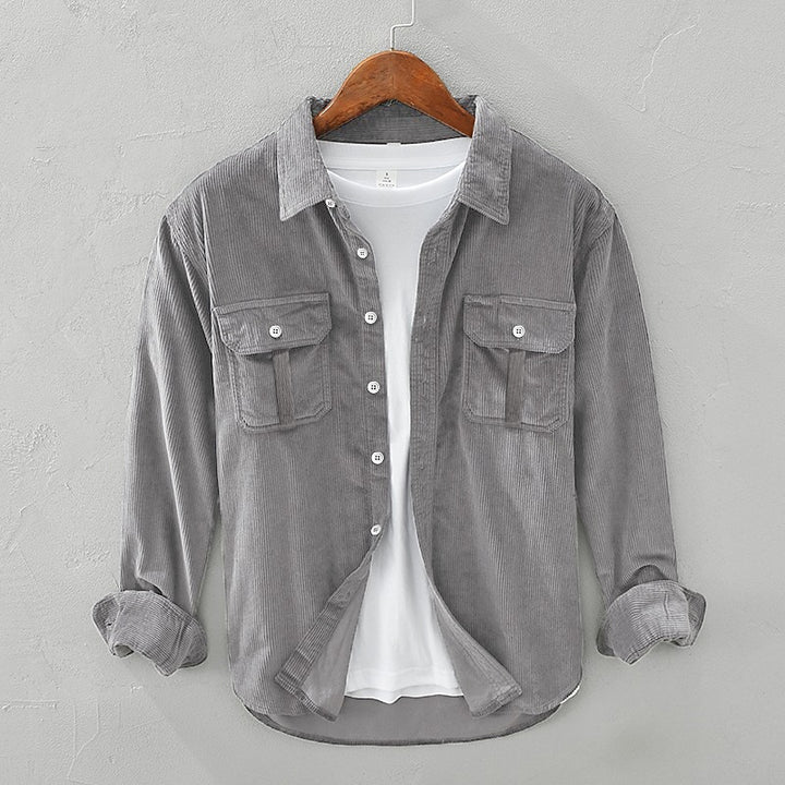 Wyatt | Textured Ridged Overshirt