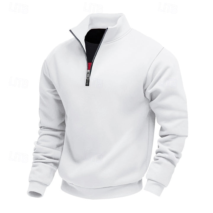 Dawson | Refined Quarter-Zip Sweatshirt