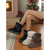 Lorna | Cozy Fur-Trimmed Winter Boots