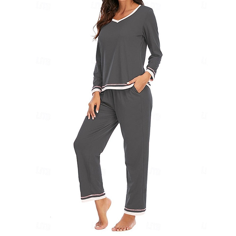 Iris | Soft-Touch Two-Piece Lounge Set