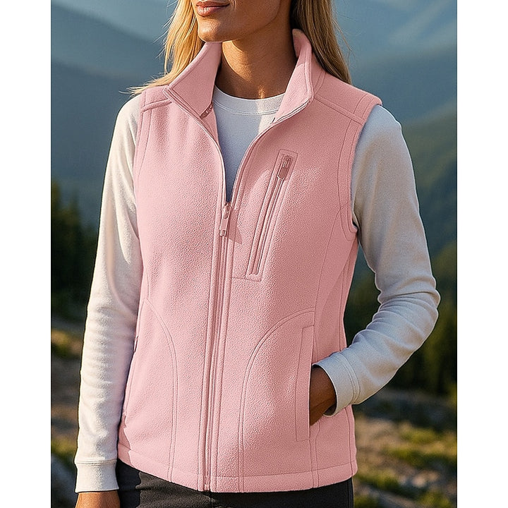 Lucinda | Cozy Stand-Collar Vest