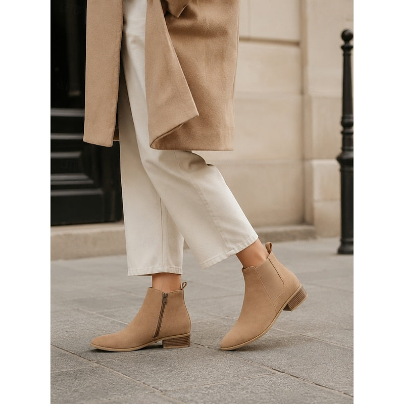 Juniper | Pointed-Toe Ankle Boots