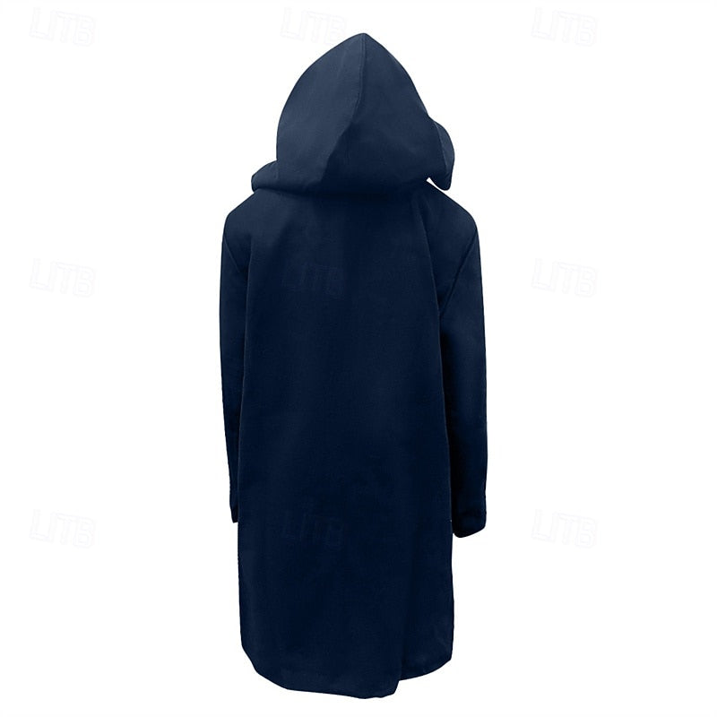 Wallace | Hooded Toggle Overcoat
