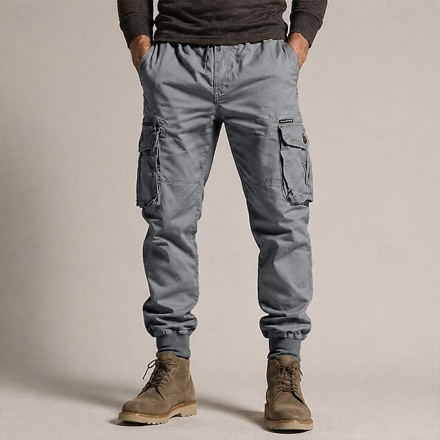 Keith | Men's Cotton Cargo Jogger Pants