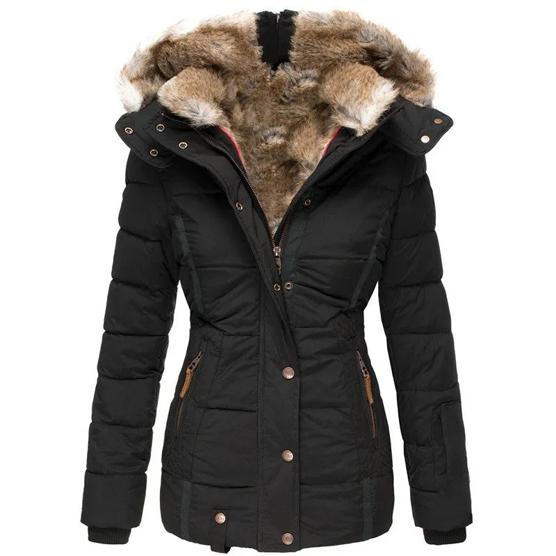 Sofia | Hooded Quilted Parka