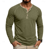 Weston | Classic Long-Sleeve Henley Shirt