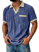 Steven | Men's Acid Wash Cotton Polo