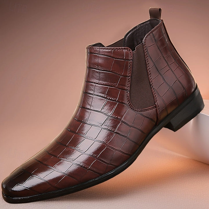 Adrian | Polished Chelsea Boots