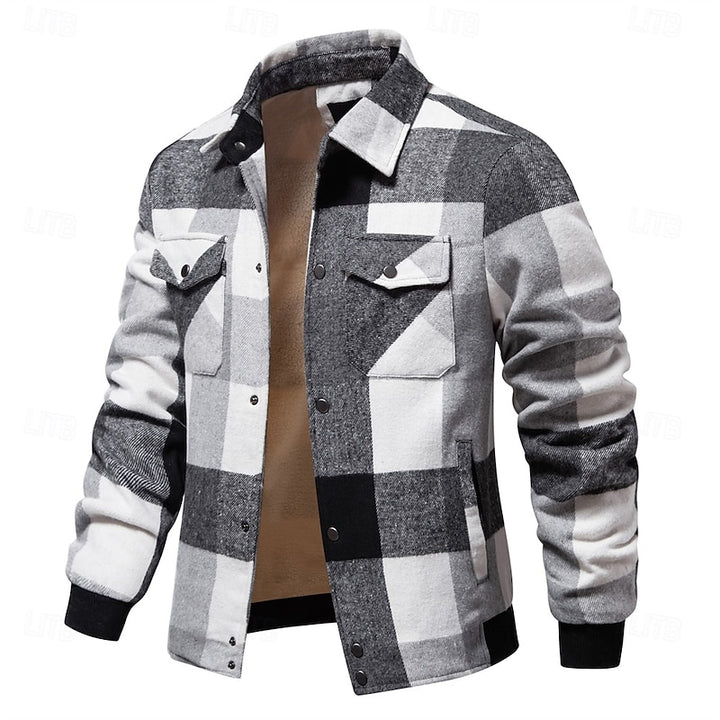 Beckett | Rugged Checked Shirt Jacket