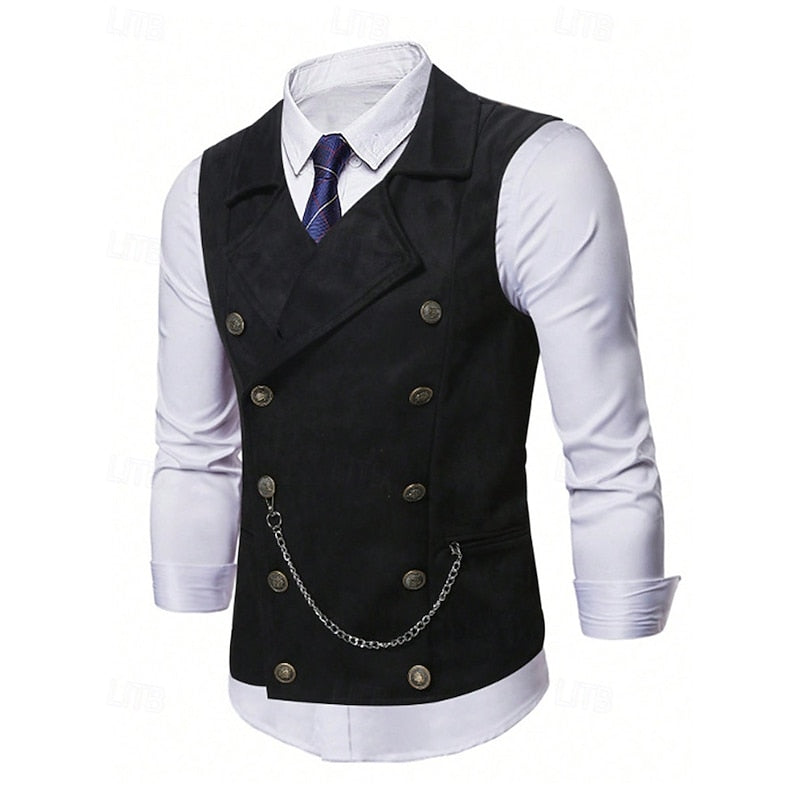 Sinclair | Double-Breasted Lapel Waistcoat