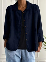 Cosette | Refined Button-Front Overshirt
