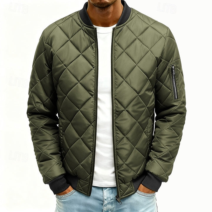 Sterling | Quilted Bomber Jacket