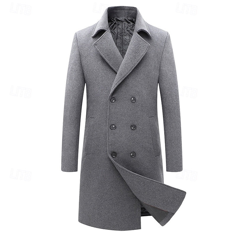 Harrington | Tailored Double-Breasted Overcoat