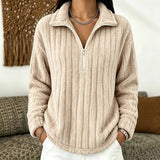 Tatiana | Cozy Quarter-Zip Pullover