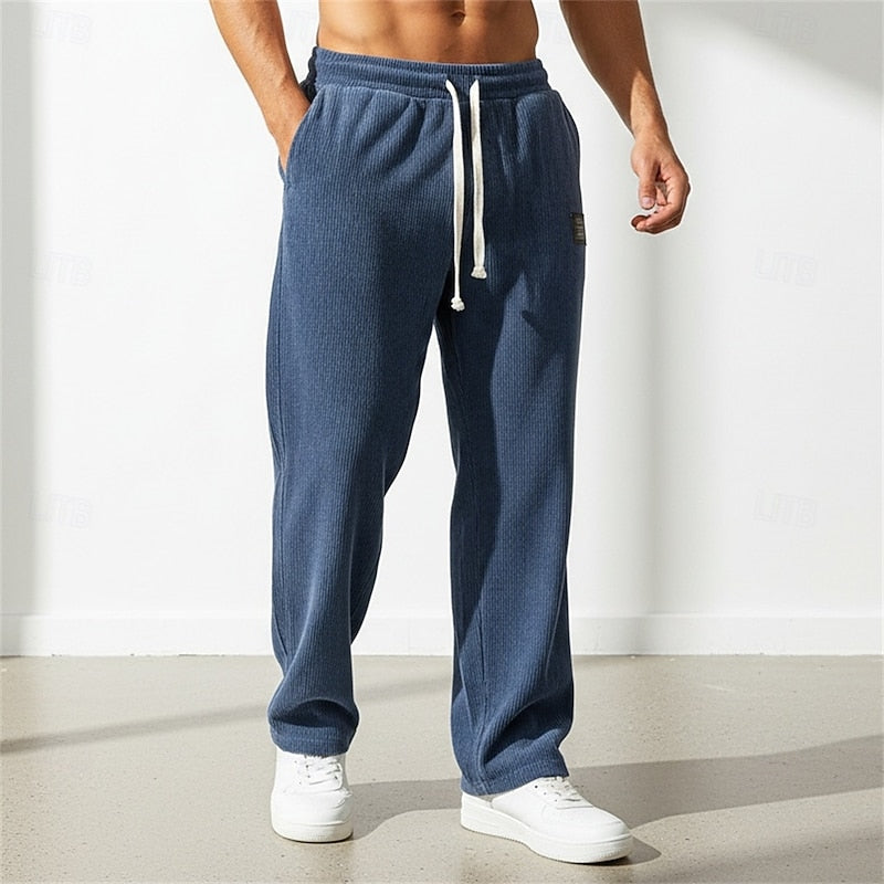 Theodore | Relaxed Straight-Leg Pants