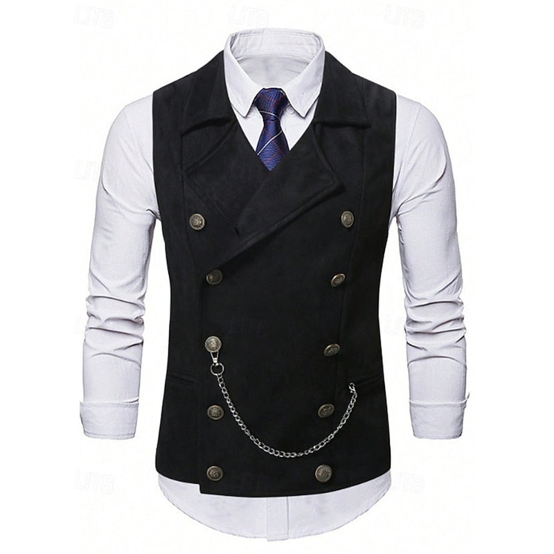 Sinclair | Double-Breasted Lapel Waistcoat
