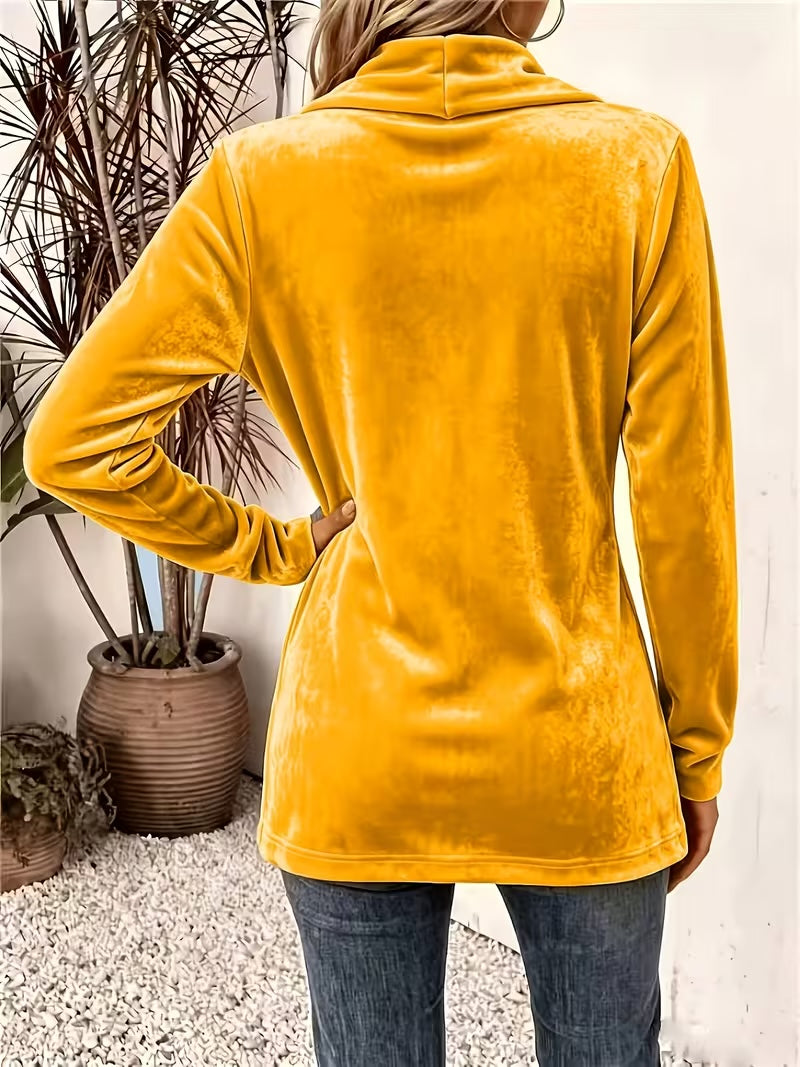 Celeste | Button-Tab Tailored Cardigan