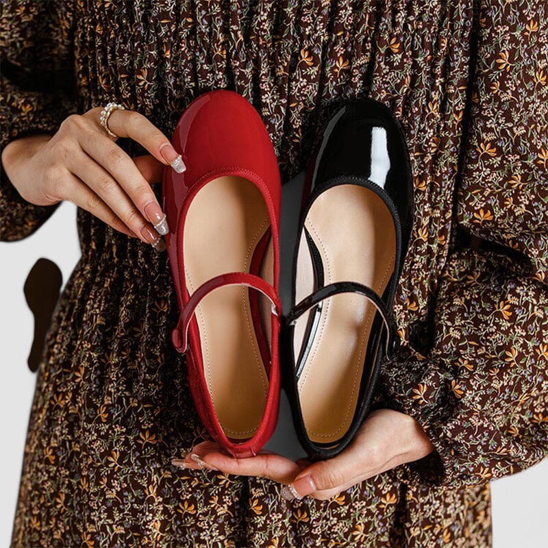 Cordelia | Elegant Block-Heel Mary Janes