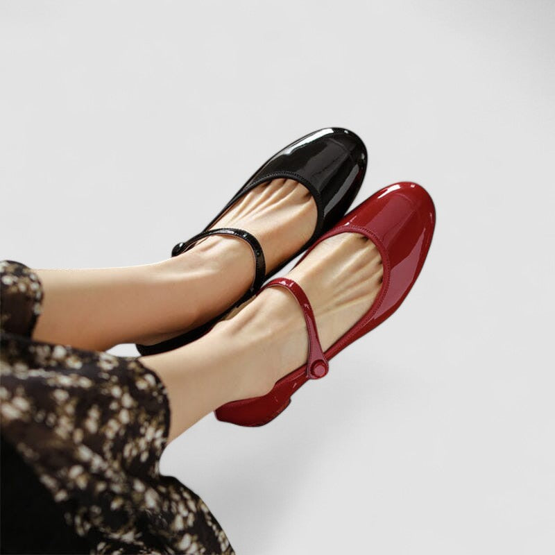 Cordelia | Elegant Block-Heel Mary Janes