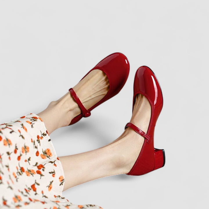 Cordelia | Elegant Block-Heel Mary Janes