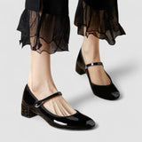 Cordelia | Elegant Block-Heel Mary Janes