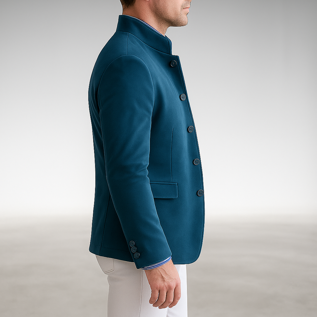 Julian | Refined Stand-Collar Blazer