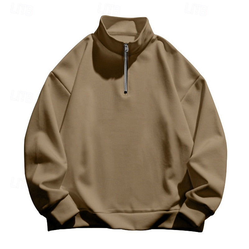 Reid | Quarter-Zip Standing Collar Pullover