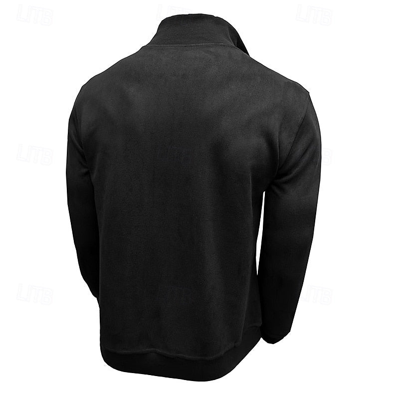 Donovan | Quarter-Zip Stand-Collar Sweatshirt