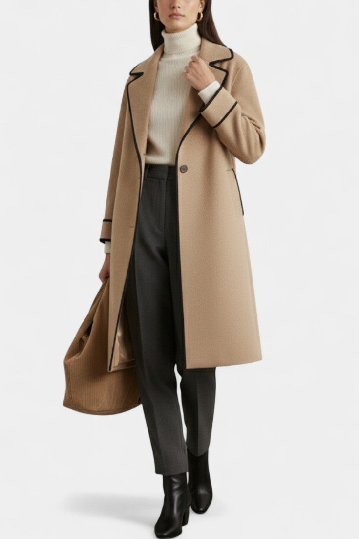 Marianne | Wide-Collar Oversized Coat